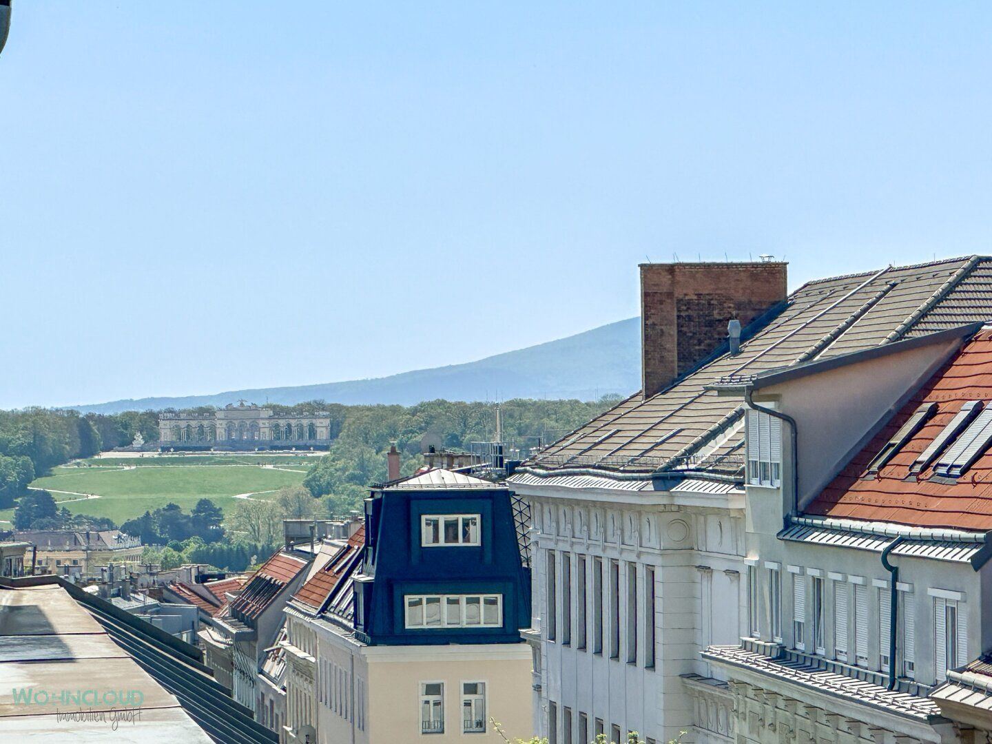 AUSBLICK UNTERER BALKON