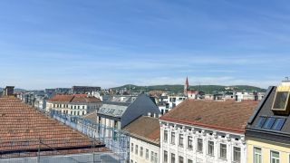 AUSBLICK UNTERER BALKON